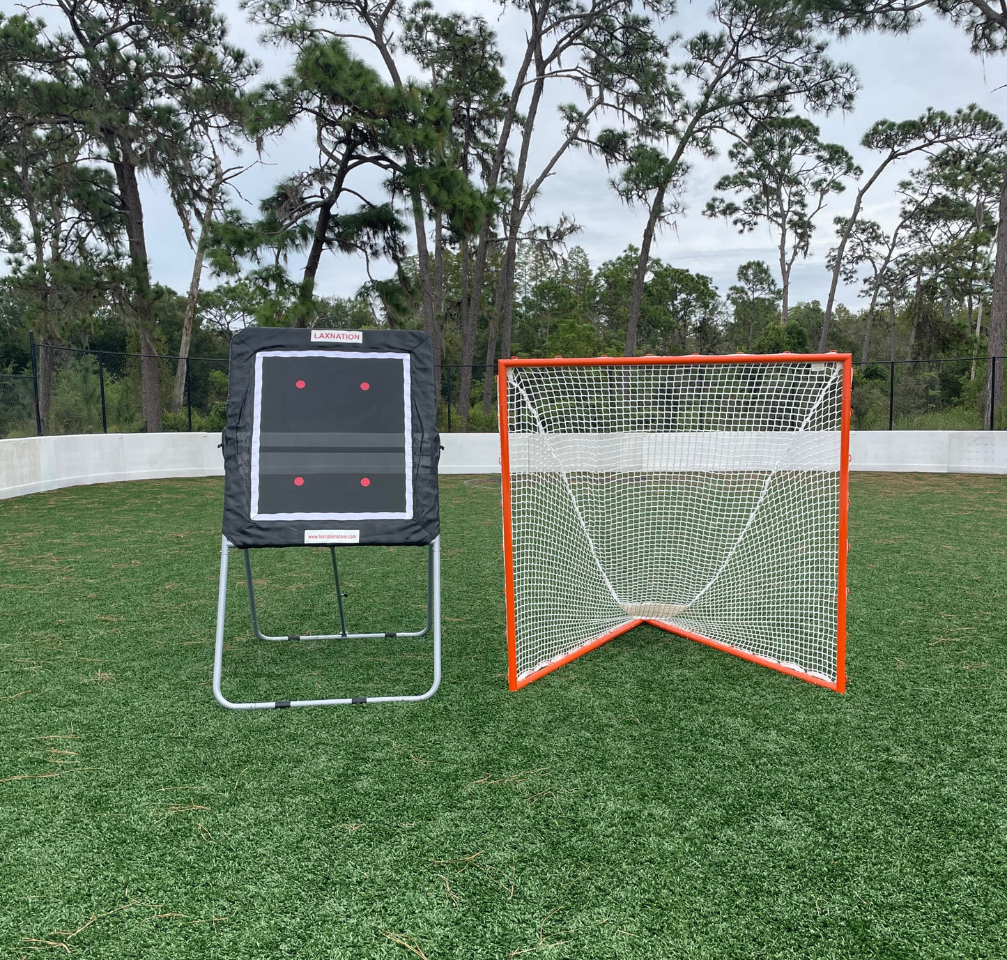 Lax Nation Rebounder & Backyard Goal Bundle