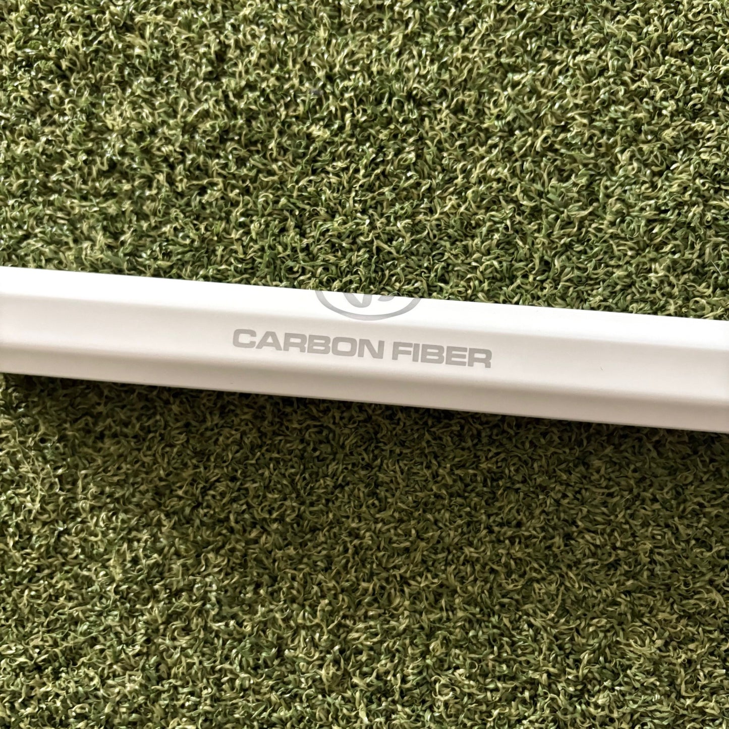 Showtime White Carbon Fiber Lacrosse Shaft