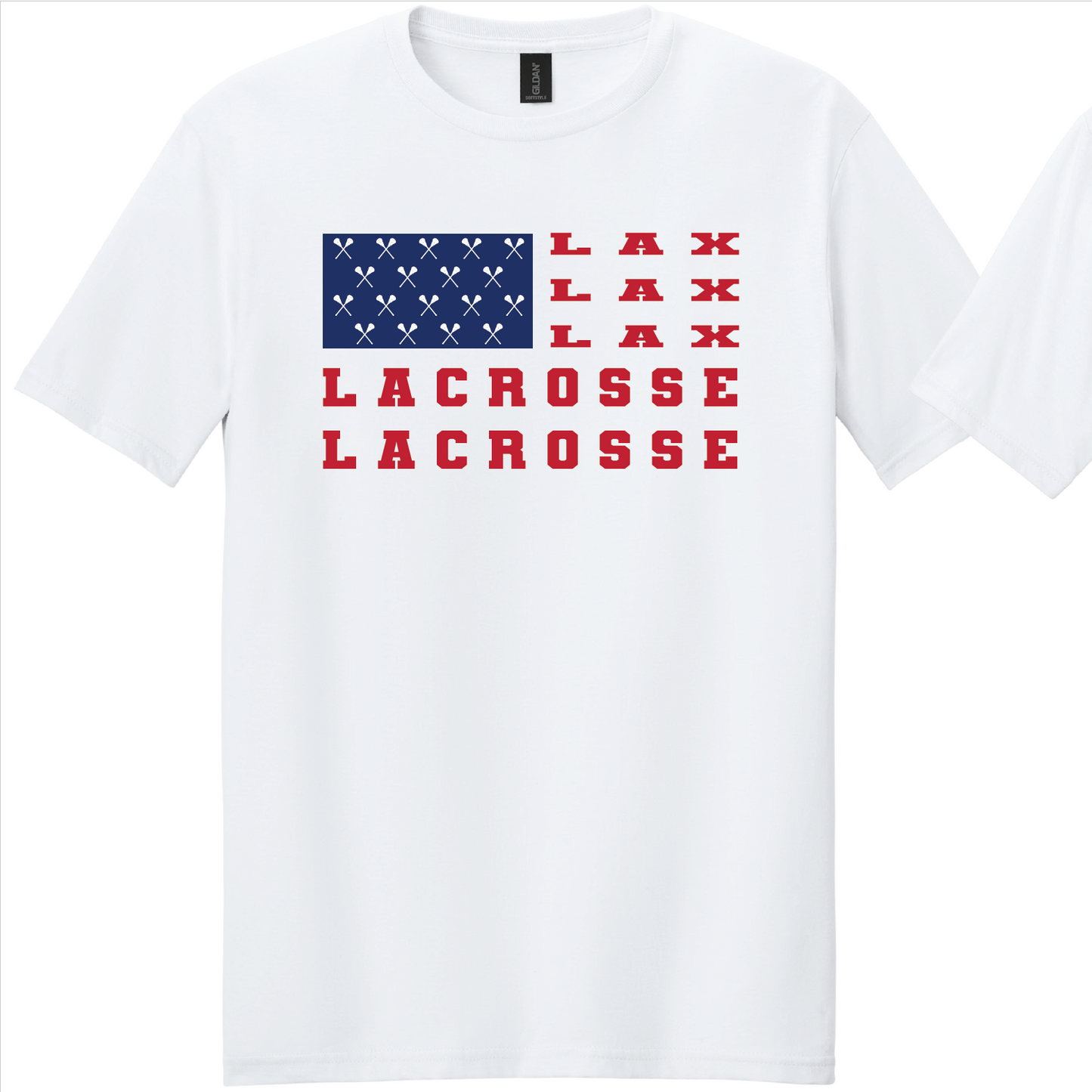 LAX Flag Short Sleeve T-Shirt