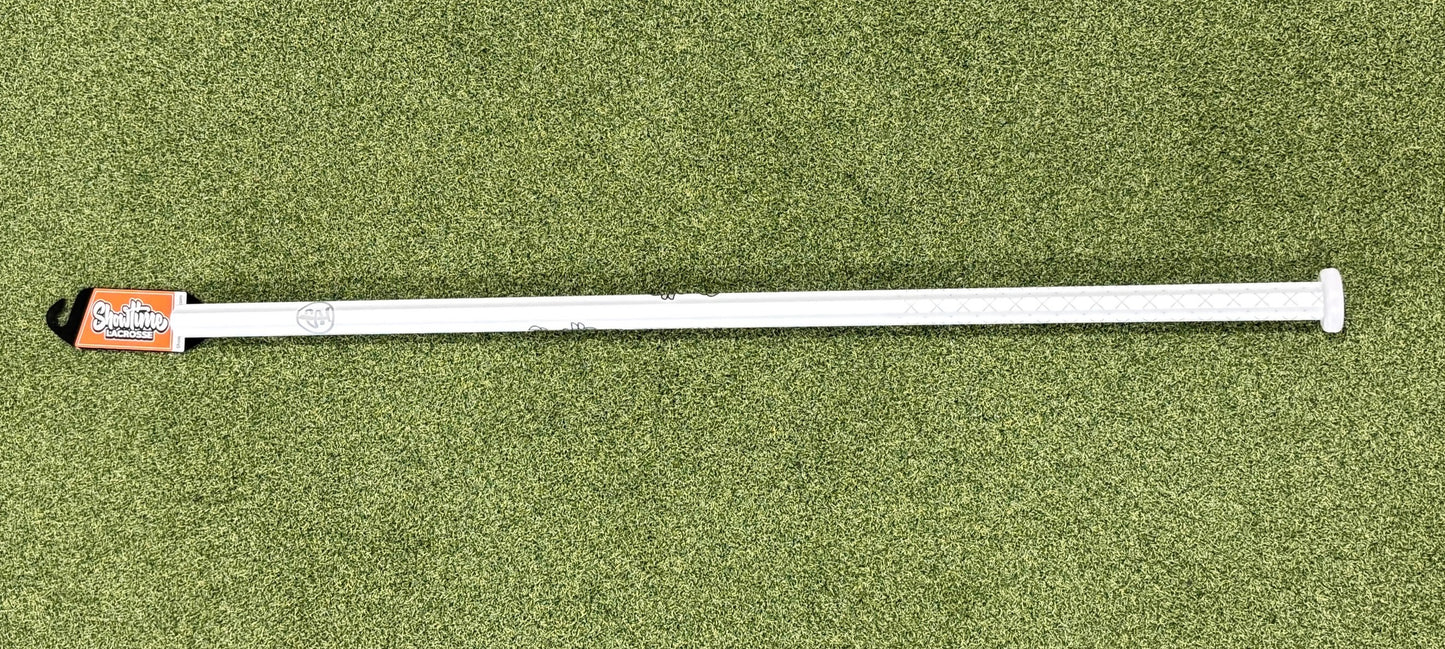 Showtime White Carbon Fiber Lacrosse Shaft